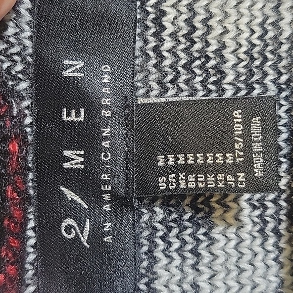 21 MEN Men’s Cardigan Size Medium - Picture 2 of 8